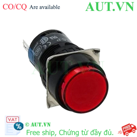 Ảnh của Đèn báo AD16-16R 24VDC 16mm (màu đỏ)