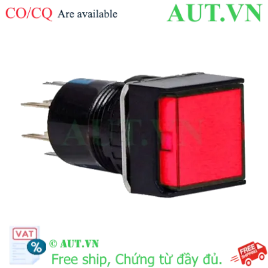 Ảnh của Đèn báo AL6H-R 24VDC 16mm (màu đỏ)