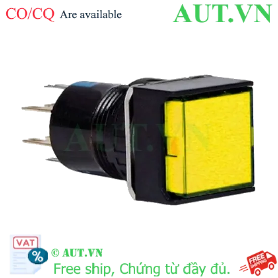 Ảnh của Đèn báo AL6H-Y 24VDC 16mm (màu vàng)