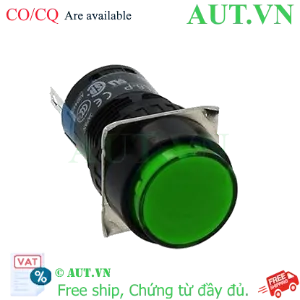 Ảnh của Đèn báo AD16-16G 24VDC 16mm (màu xanh lá)