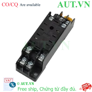 Ảnh của Đế Rơ Le 8 Chân PYF08A | Lắp Thanh Ray DIN Rail, Chịu Tải 5A - AUT VN