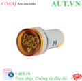 Ảnh của Đèn báo vàng có hiển thị điện áp 20V-500V, 22mm