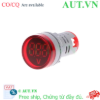 Ảnh của Đèn báo đỏ có hiển thị điện áp 20V-500V, 22mm
