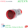 Ảnh của Đèn báo đỏ có hiển thị điện áp 20V-500V, 22mm