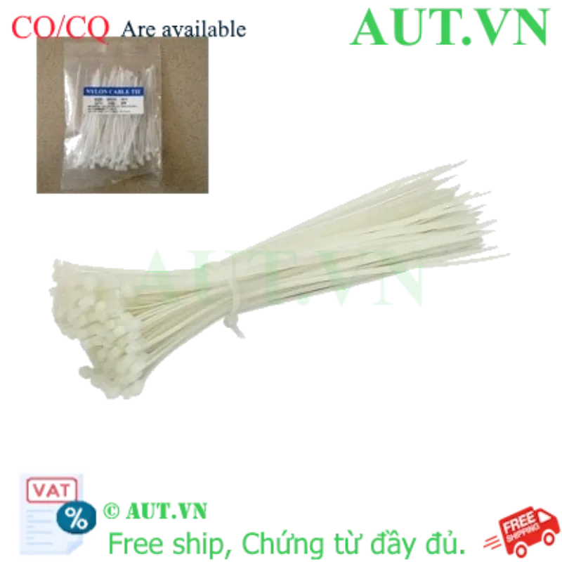 Ảnh của Dây rút nhựa 250x5mm (100 sợi/1 bịch)
