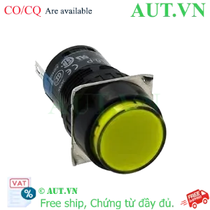 Ảnh của Nút nhấn giữ AL6-AY 24VDC 16mm (màu vàng)