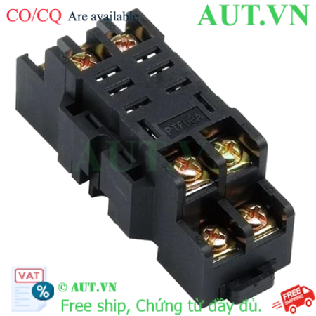 Ảnh của Đế Rơ Le PTF08A Omron 8 Chân, Dòng Định Mức 10A Chính Hãng