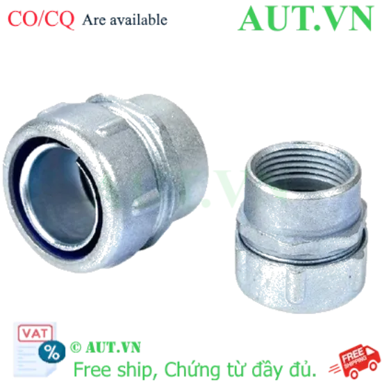 Ảnh của Đầu nối ống ruột gà ren trong 44mm