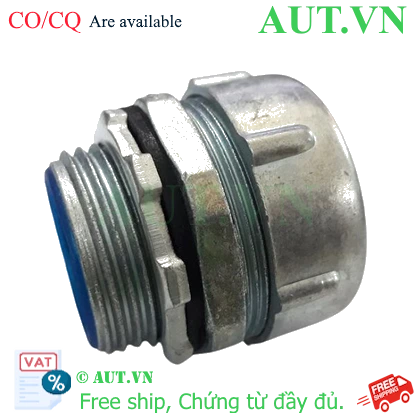 Ảnh của Đầu nối ống ruột gà ren ngoài 75mm