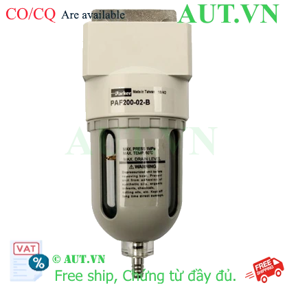 Ảnh của Bộ Lọc Khí Xả Tay Parker Size 1/4 PAF200-02-B