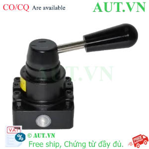 Ảnh của Van tác động tay Parker HV-4200-8 4 cổng và 3 vị trí, Ren 1/4″ ( 13mm )