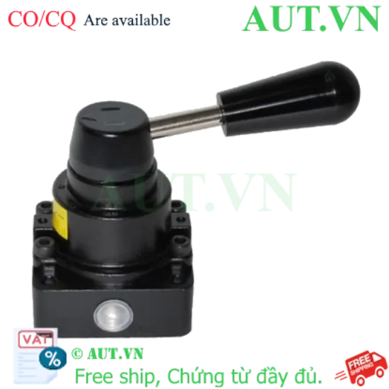 Ảnh của Van tác động tay Parker HV-4200-8 4 cổng và 3 vị trí, Ren 1/4″ ( 13mm )