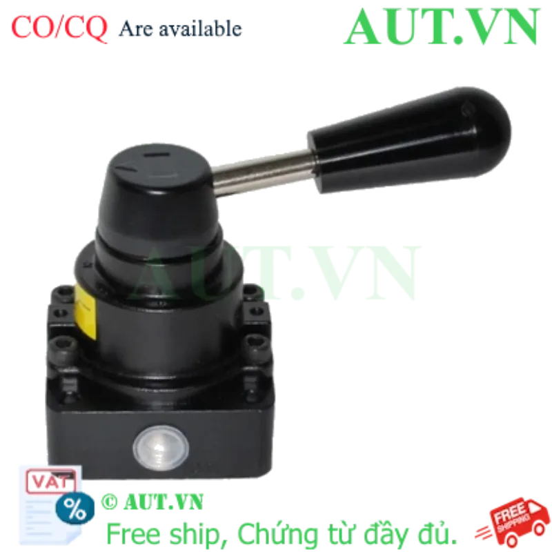 Ảnh của Van tác động tay Parker HV-4200-8 4 cổng và 3 vị trí, Ren 1/4″ ( 13mm )