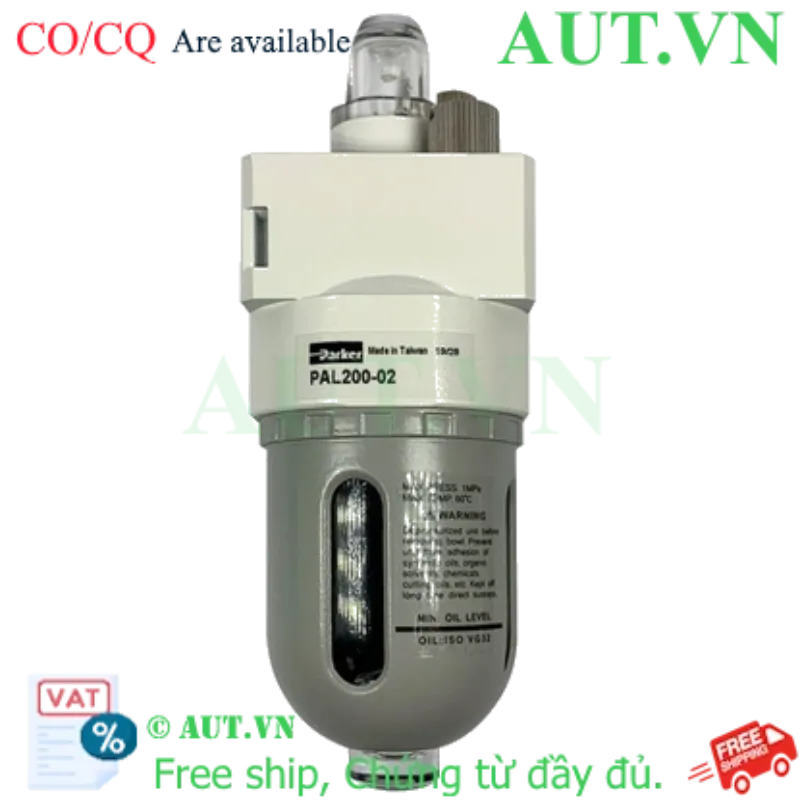Ảnh của Bộ Cấp Dầu Bôi Trơn Parker Size 1/4 PAL200-02