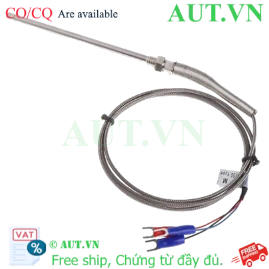 Ảnh của Cảm Biến Nhiệt Độ PT100 SM-N-PT-06-0.2 - Inox 304, 0-350°C, Độ Chính Xác Cao | AUT VN