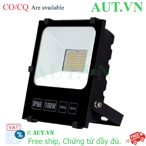 Ảnh của Đèn pha LED 100W Vàng – 12000Lm Chip LED 5054