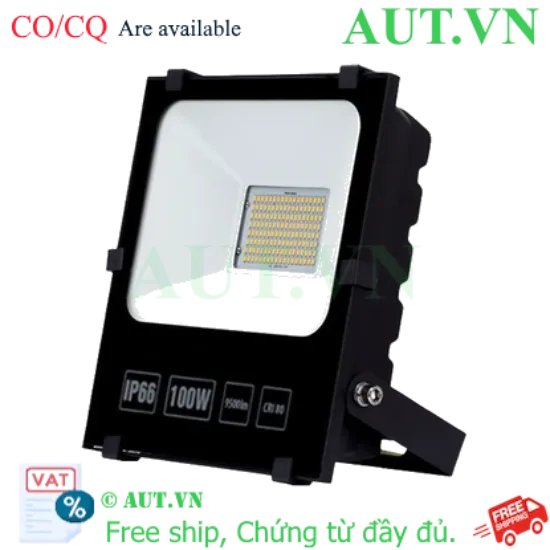 Ảnh của Đèn pha LED 100W Vàng – 12000Lm Chip LED 5054