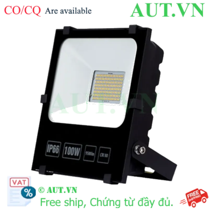 Ảnh của Đèn pha LED 100W Vàng – 12000Lm Chip LED 5054