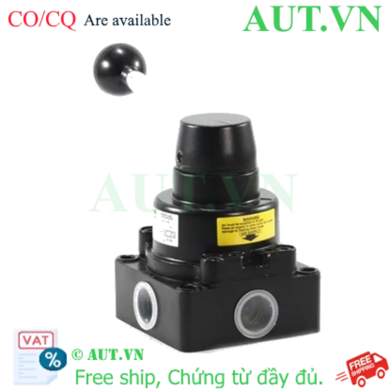 Ảnh của Van tác động tay Parker HV-4400-10 4 cổng và 3 vị trí, Ren 3/8″ ( 17mm )