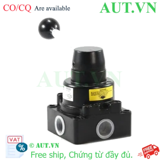Ảnh của Van tác động tay Parker HV-4400-15 4 cổng và 3 vị trí, Ren 1/2″ ( 21mm )