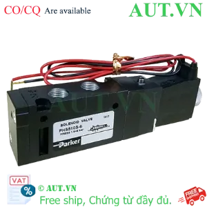 Ảnh của Van điện từ Parker PHS-510S-6-220V 5 cửa 2 vị trí, 1 Coil, Ren 9.6