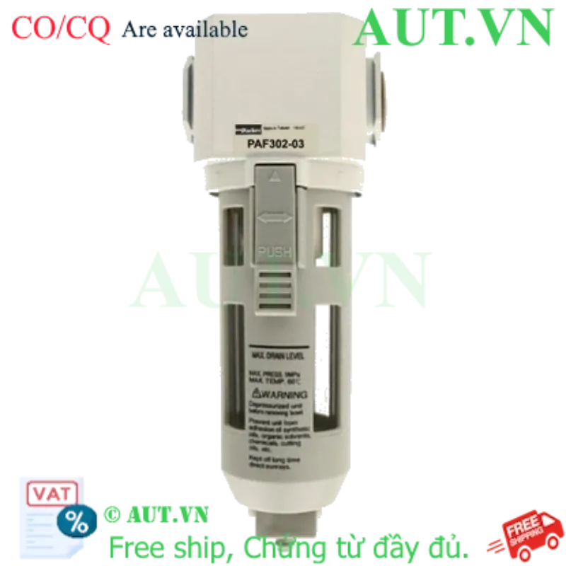 Ảnh của Bộ Lọc Khí Xả Tay Parker Size 3/8 PAF302-03-B