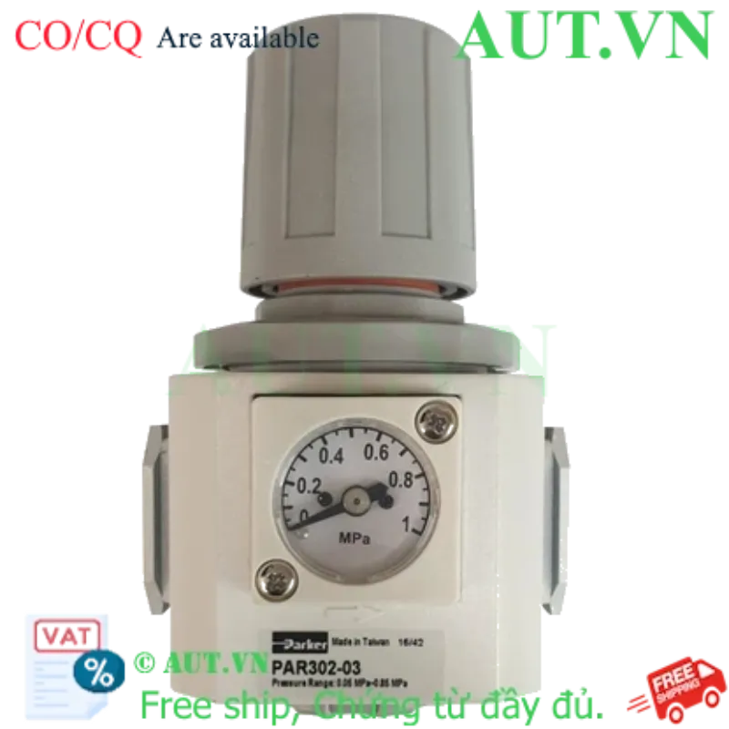 Ảnh của Bộ Chỉnh Áp Parker Size 3/8 PAR302-03