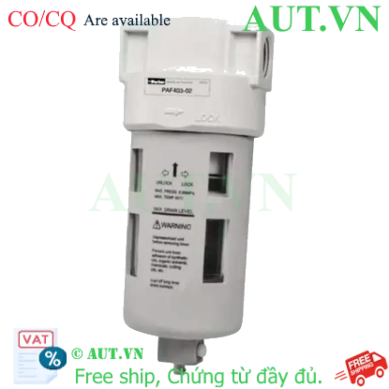 Ảnh của Bộ Lọc Khí Xả Tay Parker Size 1/2 PAF403-04-B