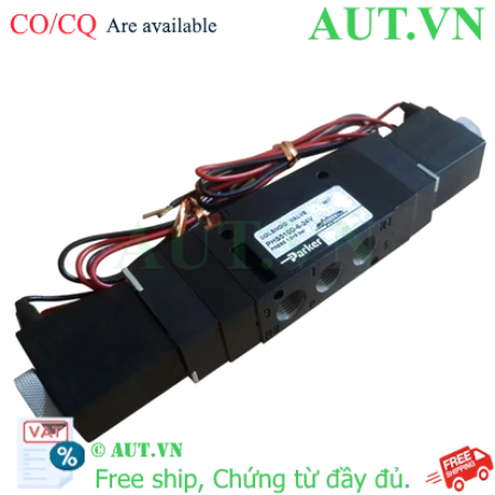 Ảnh của Van điện từ Parker PHS-510D-6-24V 5 cửa 2 vị trí, 2 Coil, Ren 9.6