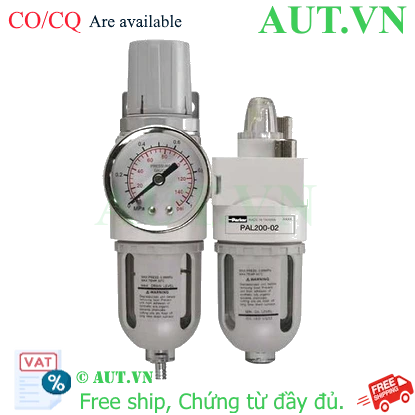 Ảnh của Bộ Lọc Khí – Chỉnh Áp – Cấp Dầu Xả Tay Parker Size 1/4 PCA200-02-B