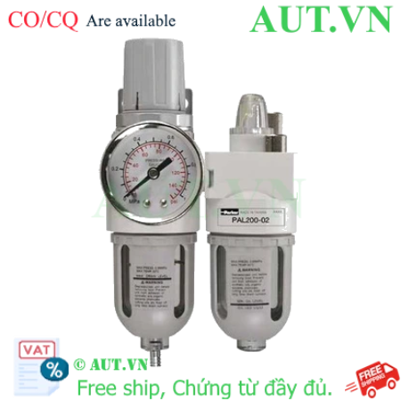 Ảnh của Bộ Lọc Khí – Chỉnh Áp – Cấp Dầu Xả Tay Parker Size 1/4 PCA200-02-B