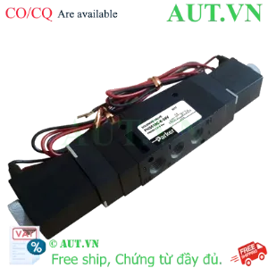 Ảnh của Van điện từ Parker PHS-510C-6-24V 5 cửa 3 vị trí, 2 Coil, Ren 9.6