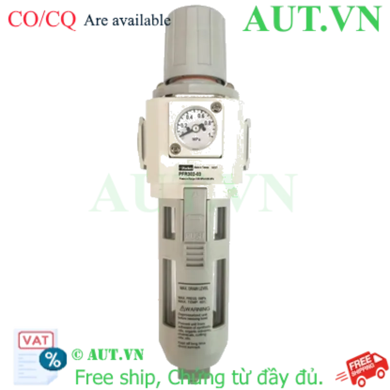 Ảnh của Bộ Lọc Khí – Chỉnh Áp Xả Tự Động Parker Size 3/8 PFR302-03-D
