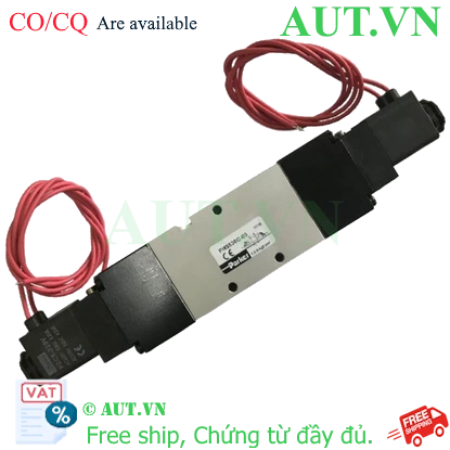 Ảnh của Van điện từ Parker PHS-530C-03-220V 5 cửa 3 vị trí, 2 Coil, Ren 17