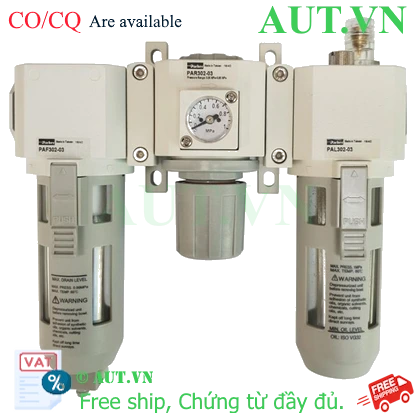 Ảnh của Bộ Lọc Khí – Chỉnh Áp – Cấp Dầu Xả Tay Parker Size 3/8 PCB302-03