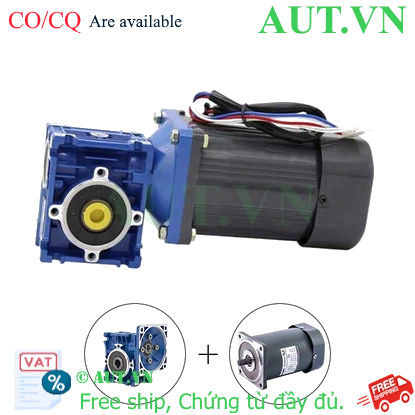 Ảnh của Động cơ điện + Hộp số NRMV-030 60W 1 Pha 220V