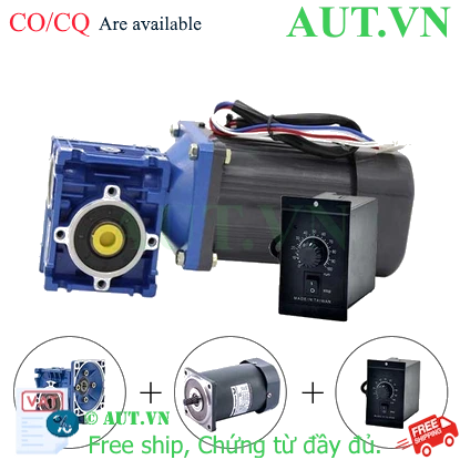 Ảnh của Động cơ điện + Hộp số NRMV-040 200W 1 Pha 220V (Có chỉnh tốc độ)