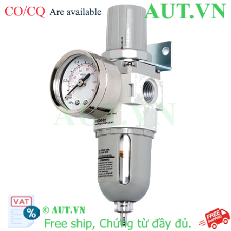 Ảnh của Bộ Lọc Khí – Chỉnh Áp Xả Tự Động Parker Size 1/4 PFR302-02-D
