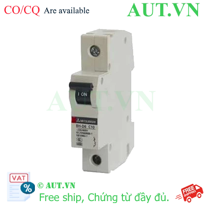 Ảnh của MCB Mitsubishi BH-D6 1P 10A C N