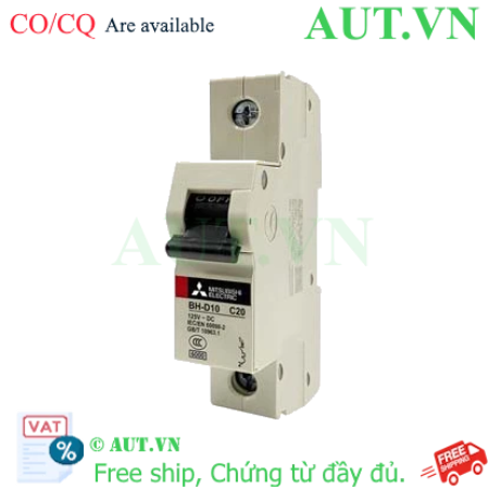 Ảnh của MCB Mitsubishi BH-D10 1P 20A 10kA C DC