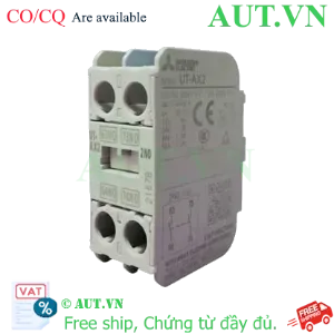 Ảnh của Tiếp điểm phụ Mitsubishi UT-AX2 2A (2NO) - Lắp mặt trước, Chính hãng