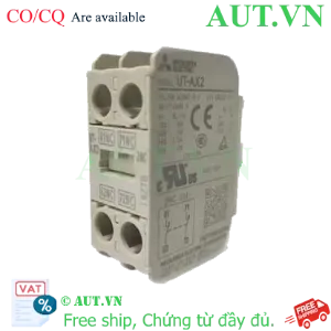 Ảnh của Tiếp Điểm Phụ Mitsubishi UT-AX2 2B (2NC) | Lắp Mặt Trước, Chính Hãng, Siêu Bền