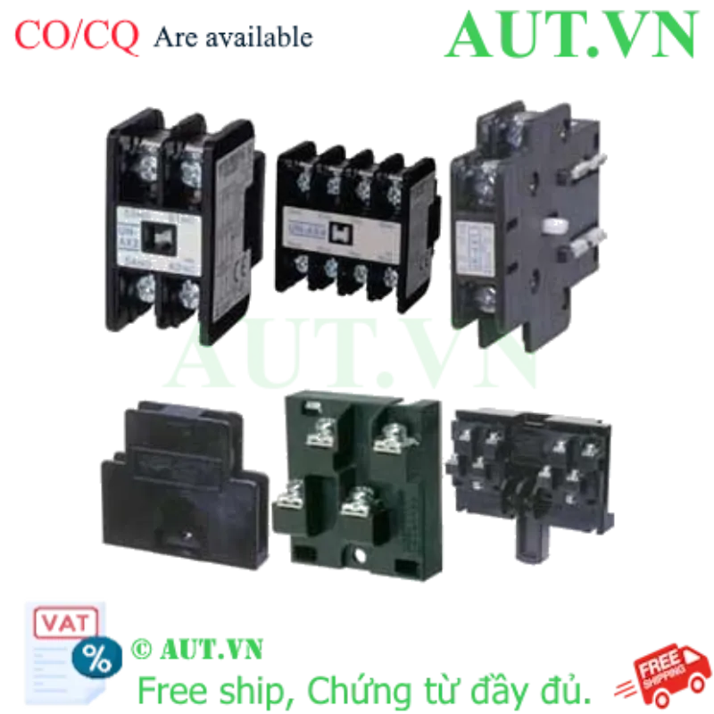 Ảnh của Tiếp điểm phụ Mitsubishi UN-AX150 1A1B (1NO+1NC) | Lắp bên hông | Chính hãng AUT VN