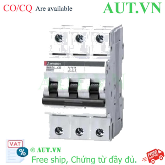 Ảnh của MCB Mitsubishi BHW-T4 3P C32 - Aptomat 3 pha 32A