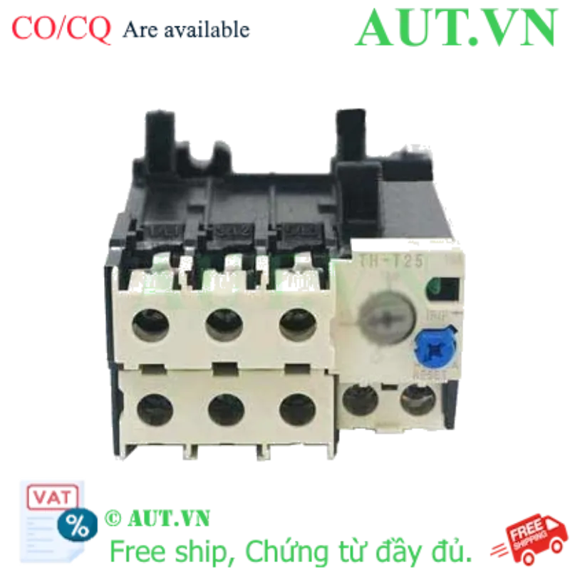 Ảnh của Rơ le nhiệt Mitsubishi TH-T25 11A (9-13A) - Bảo vệ quá tải, Độ nhạy cao, Chính hãng AUT VN
