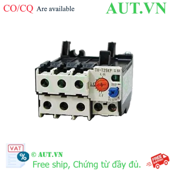 Ảnh của Rơ le nhiệt Mitsubishi TH-T25KP 3.6A (2.8-4.4A) - Chống Quá Tải, Bảo Vệ Motor, Chính Hãng Nhật Bản | AUT VN