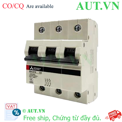 Ảnh của MCB Mitsubishi BH-D10 3P 13A 10kA C N