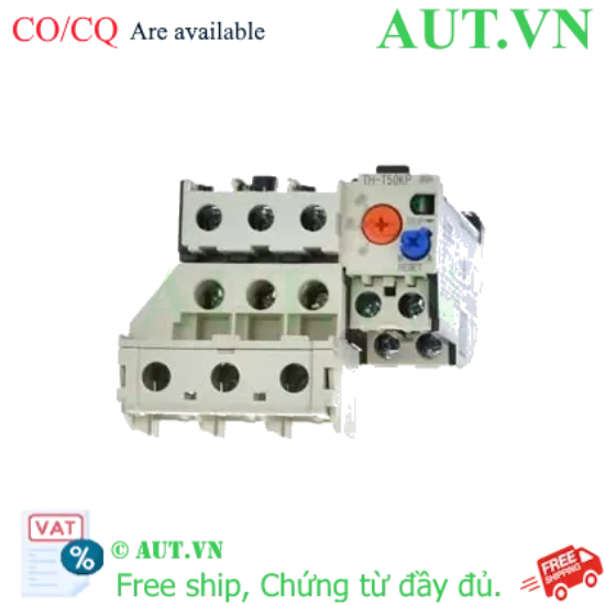 Ảnh của Rơ le nhiệt Mitsubishi TH-T50KP 42A (34-50A) - Bảo Vệ Quá Tải Motor Chính Hãng AUT VN