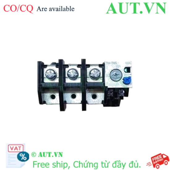 Ảnh của Rơ le nhiệt Mitsubishi TH-T65 29A (24-34A) - Bảo vệ quá tải, Chính hãng Nhật Bản, Lắp cho Contactor T65-T100