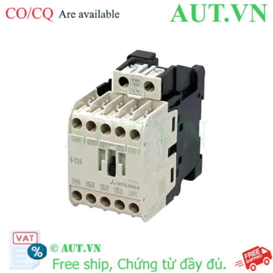 Ảnh của Contactor Mitsubishi S-T20 AC200V 2a